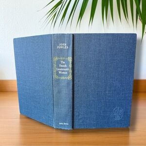 VINTAGE 1969 The French Lieutenant’s Woman by John Fowles | Hardcover Linen Blue